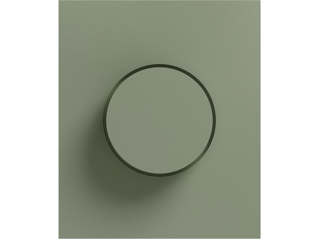 COSMOS, TAPA PARA REGULADOR ROTATIVO, VERDE BRUMA