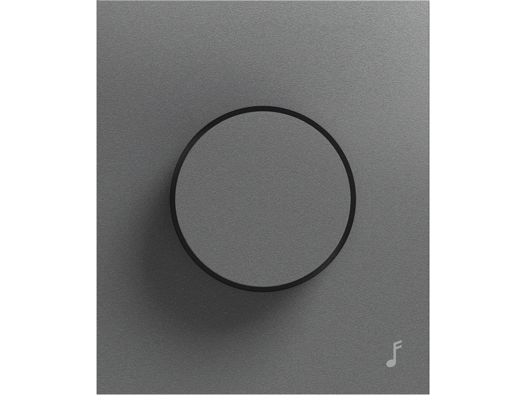 COSMOS, TAPA PARA POTENCIÓMETRO DE VOLUMEN, GRIS VULCANO