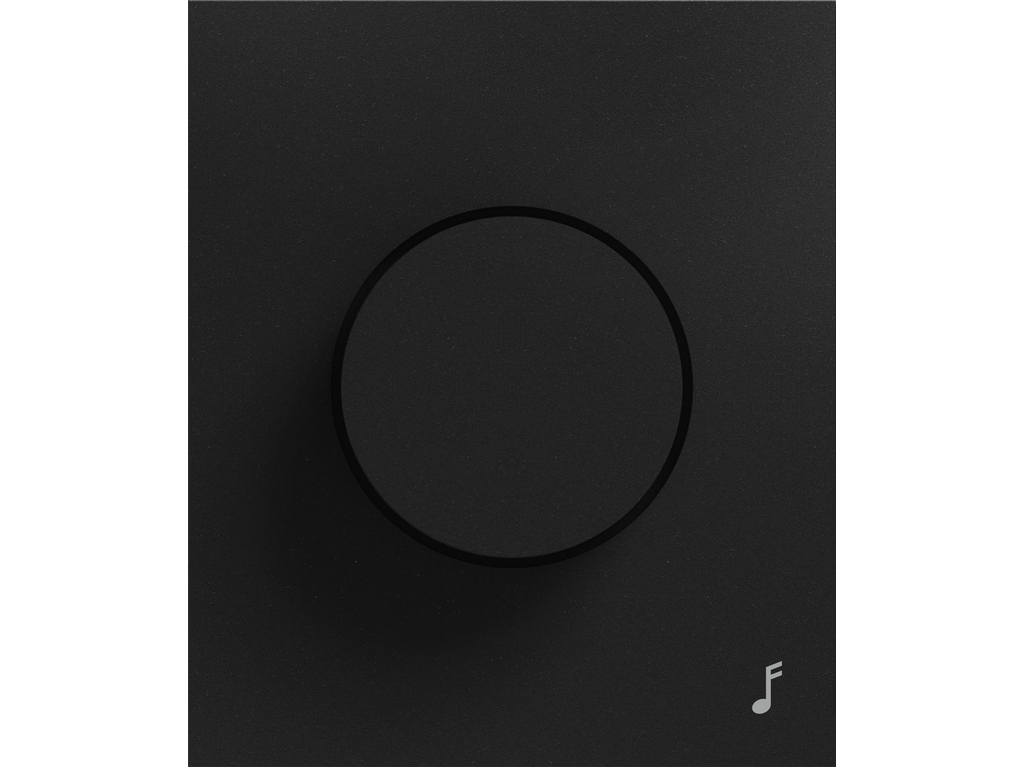 COSMOS, TAPA PARA POTENCIÓMETRO DE VOLUMEN, NEGRO ÓNIX