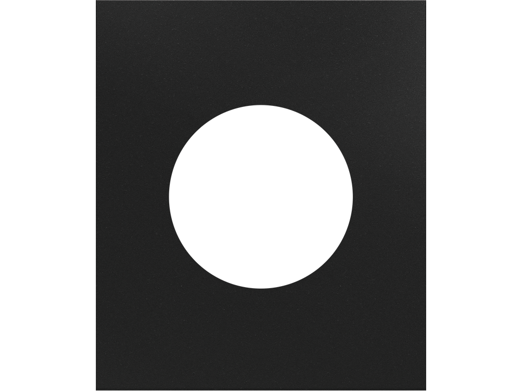 COSMOS, TAPA PARA DETECTOR DE MOVIMIENTO EMPOTRADO, NEGRO ÓNIX