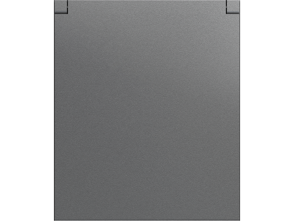 COSMOS, TAPA PARA CONECTOR RJ45, SIMPLE IP44, GRIS VULCANO