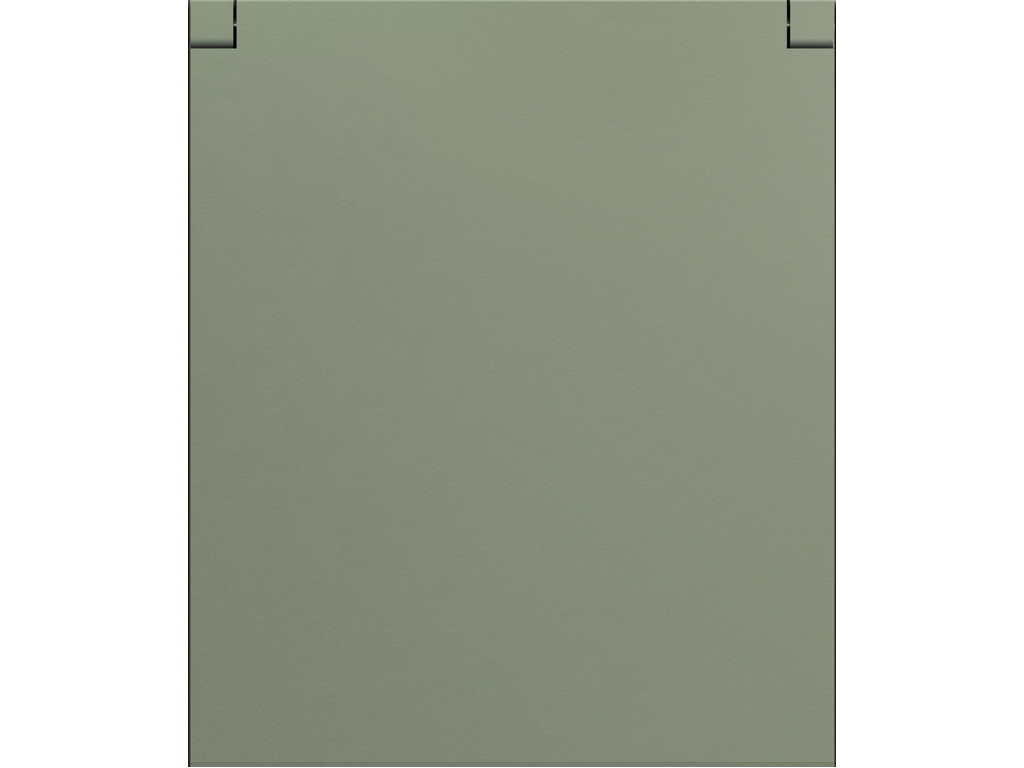COSMOS, TAPA PARA CONECTOR RJ45, SIMPLE IP44, VERDE BRUMA