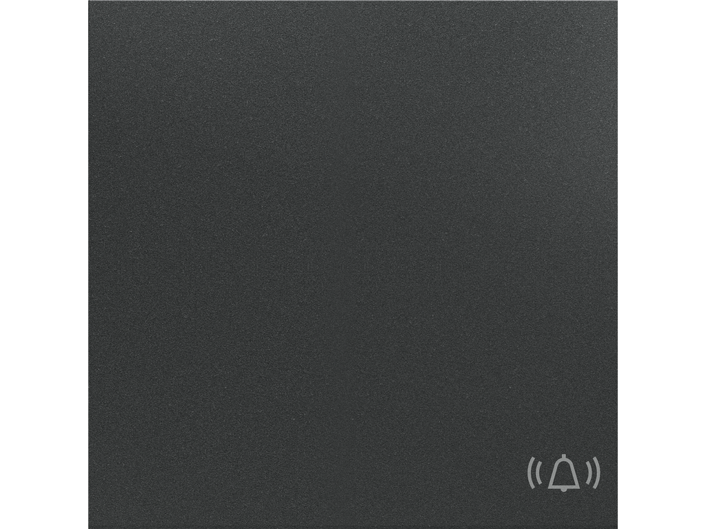 COSMOS ONE, TECLA PULSADOR DE TIMBRE, ANTRACITA BASALTO
