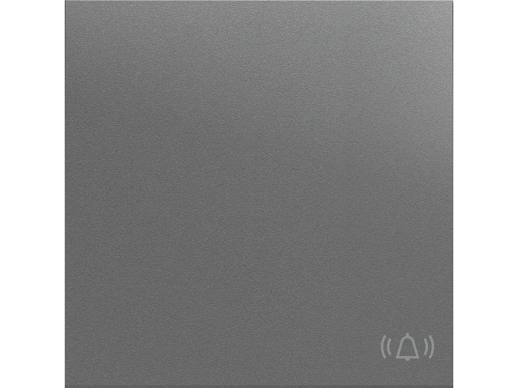 COSMOS ONE, TECLA PULSADOR DE TIMBRE, GRIS VULCANO