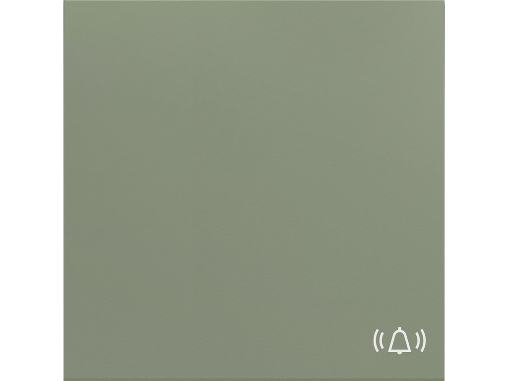COSMOS ONE, TECLA PULSADOR DE TIMBRE, VERDE BRUMA