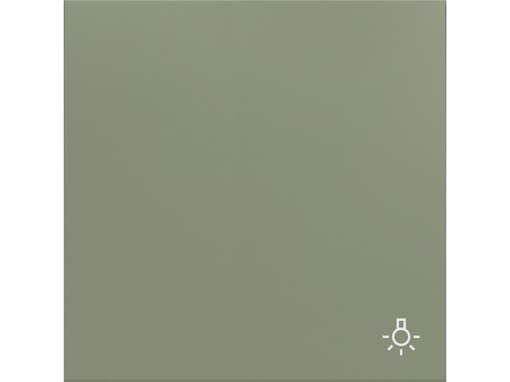 COSMOS ONE, TECLA PULSADOR DE LUZ, VERDE BRUMA