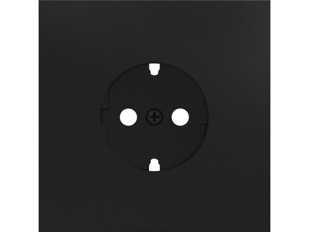 COSMOS ONE, TAPA TOMA SCHUKO, NEGRO ÓNIX