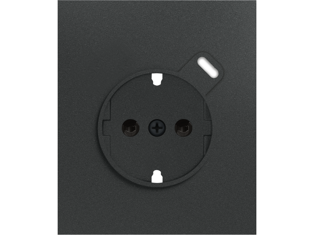 COSMOS SMART, TAPA TOMA SCHUKO, ANTRACITA BASALTO