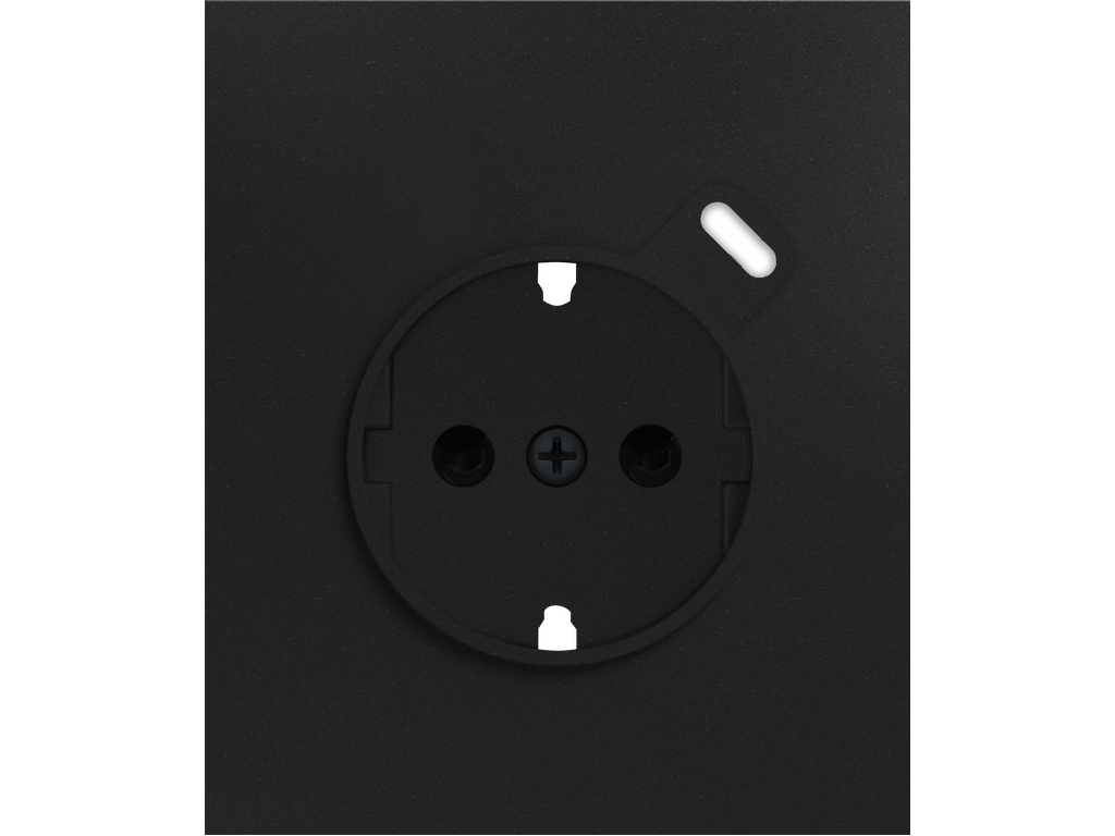COSMOS SMART, TAPA TOMA SCHUKO, NEGRO ÓNIX