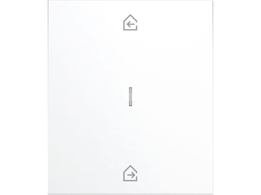 COSMOS SMART, TECLA SIMPLE DE SUPERFICIE «I-O», BLANCO SEDA