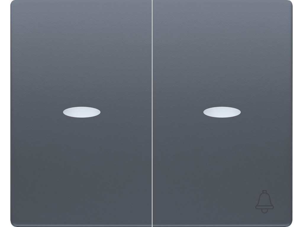 Iris, Juego teclas conmutador – pulsador con difusor