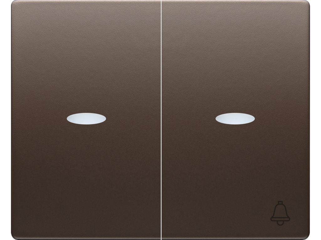 Iris, Juego teclas conmutador – pulsador con difusor