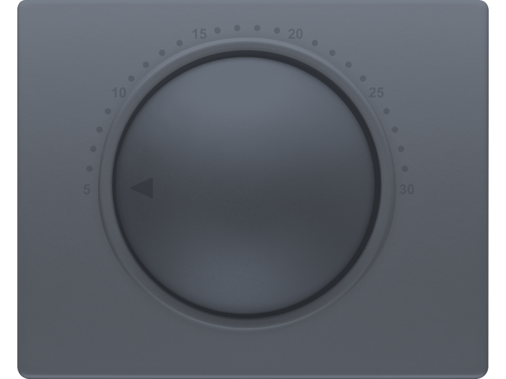 Iris, Tapa y boton para termostato electronico