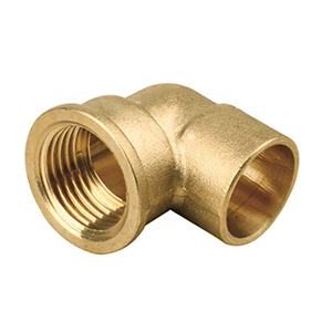 FIG. 90 - CODO 90˚ HEMBRA - ACCESORIO SOLDAR/ROSCAR LATÓN