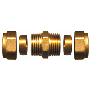 DOUBLE STRAIGHT FITTING
