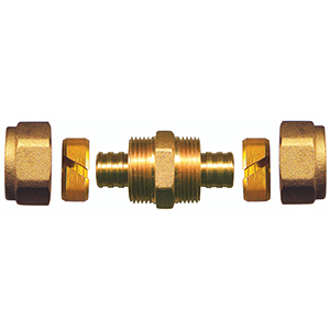 DOUBLE STRAIGHT FITTING