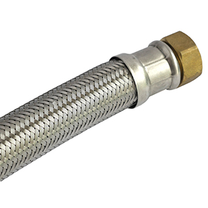 CONEXIONES FLEXIBLES DE ACERO INOXIDABLE AISI 304 PARA BATERÍAS DE CONTADORES Y GRUPOS DE PRESIÓN H 1 1/4" - H 1 1/4"
