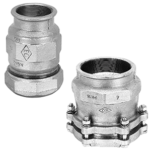REF. 740 - COMPRESSION FITTING WITH FEMALE THREAD, STRAIGHT