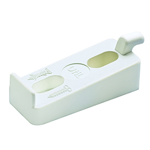 "ANTI-NOISE" NYLON BRACKET WITH ONE PIN