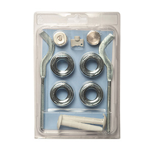UNIVERSAL 1" ZINC PLUGS WITH RADIATOR BRACKETS