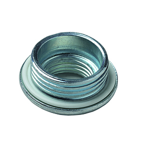 1" ZINC PLUG WITH SILICONE GASKET