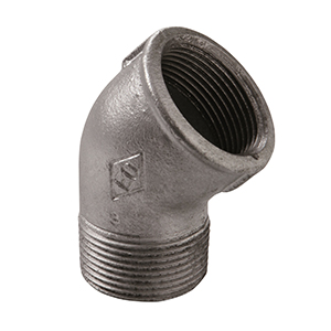 FIG. 121 - CODO 45˚ M/H - HIERRO MALEABLE