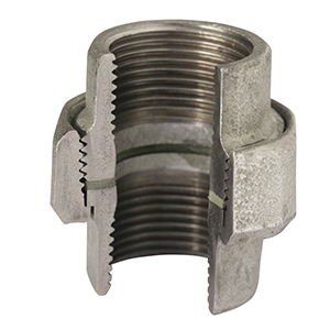 FIG. 330 - UNIÓN, ASIENTO PLANO H/H - HIERRO MALEABLE