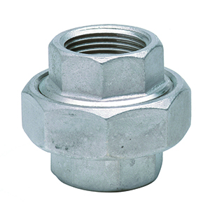 FIG. 330 - UNIÓN ASIENTO PLANO H/H - ACERO INOXIDABLE