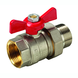 REF. 620 - BALL VALVE WITH 2 PIECES CONNECTOR