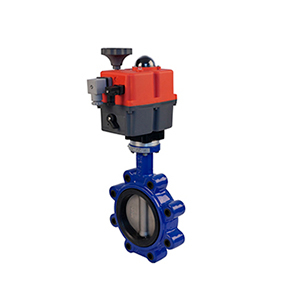 REF. A 960 - LUG BUTTERFLY ACTUATED VALVE PN 16