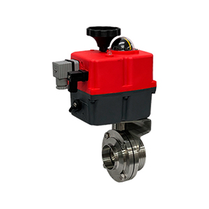 REF. A 91E - ALIMENTARY ACTUATED VALVE ELECTRIC ACTUATOR THREAD / WELD