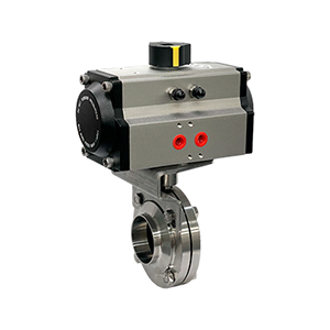 REF. A 92E - ALIMENTARY ACTUATED VALVE PNEUMATIC ACTUATOR WELD / WELD