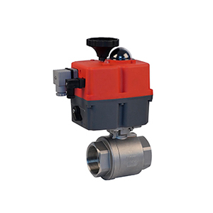 REF. A I2PR - TWO PIECES ACTUATED BALL VALVE WITH FULL BORE
