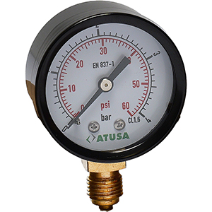 REF. 410 - Ø 50 PRESSURE GAUGE