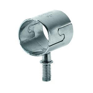 INOX AISI 304 MALE THREAD PIPE CLAMP
