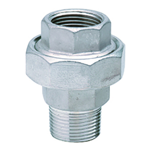 FIG. 331 - UNIÓN ASIENTO PLANO M/H - ACERO INOXIDABLE