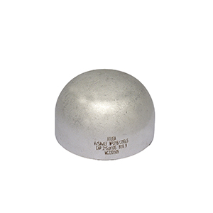 STAINLESS STEEL CAP - ASTM A-403