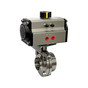 REF. A 91E - ALIMENTARY ACTUATED VALVE PNEUMATIC ACTUATOR THREAD / WELD