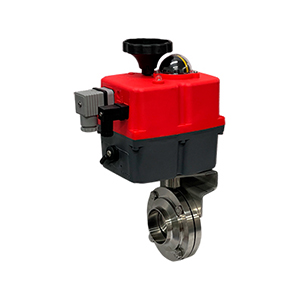 REF. A 92E - ALIMENTARY ACTUATED VALVE ELECTRIC ACTUATOR - WELD / WELD
