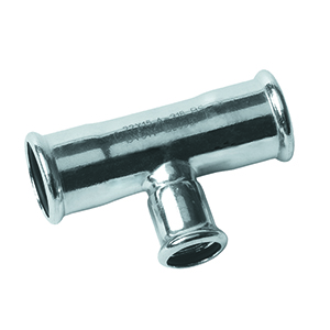 TE 90˚ REDUCIDA H/H/H - PRESS FITTING ACERO INOXIDABLE