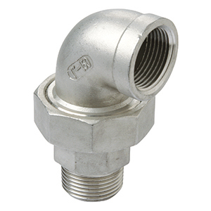 FIG. 98 - CODO UNIÓN ASIENTO CÓNICO M/H - ACERO INOXIDABLE