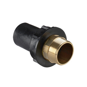 TRANSICIÓN LATÓN MACHO - ELECTROSOLDABLE