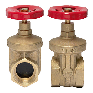 REF. 150/G - RUBBER WEDGE GATE VALVE - PN 16
