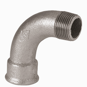 FIG. 1 - CURVA 90˚ M/H - HIERRO MALEABLE