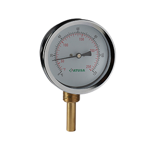 REF. 610 - Ø 63 RADIAL BIMETALLIC THERMOMETER