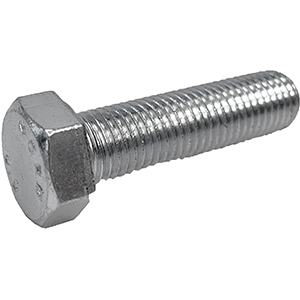 TORNILLO CABEZA HEXAGONAL DIN 933 ZINCADO - ACERO CARBONO