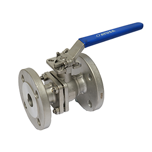 TWO PIECES BALL VALVE WITH FULL BORE - FLANGES