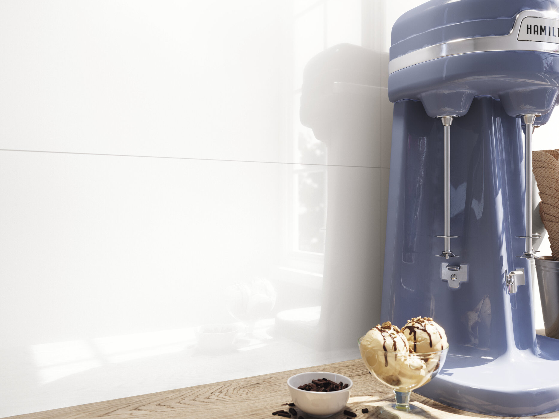 Revestimiento Blanco Brillo 30 x 60 cm.