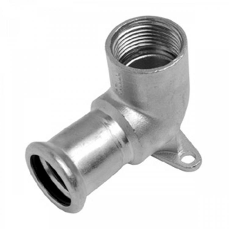 Wall Plated Elbow Stainless Steel MT-Press