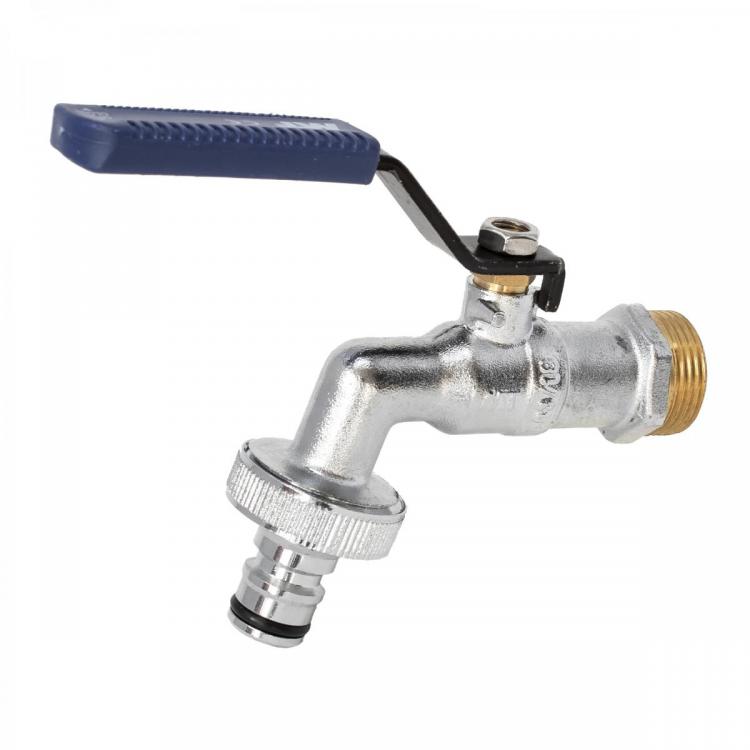 PN16 Ball Garden Bibcock Quick Connector With Anticorrosion 